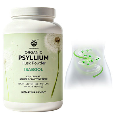 OEM / ODM Organik Psyllium Kabuğu Tozu 16 oz - Bağırsak Temizliği ve Düzenlilik İçin Organik Psyllium Kabuğu Tozu - Premium Lif Takviyesi - Vegan, Glutensiz, GDO'suz, İlave Şeker Yok, özel Formül