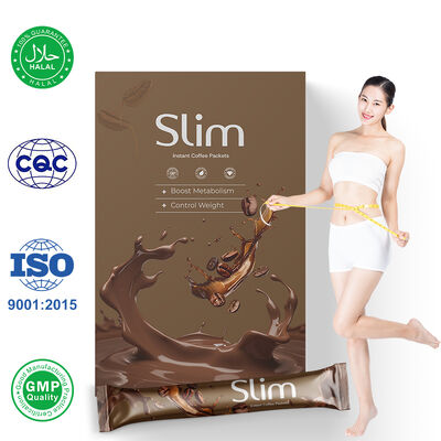 Özel Etiket Metabolizmayı Artırmak Garcinia Cambogia Arabica Kahve Zayıflama Takviyesi Diyet Desteği İnce Hazır Kahve Paketleri